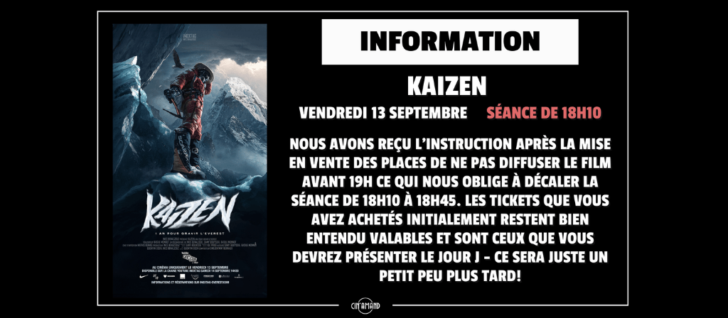 actualité HKAIZEN INFO 18H10