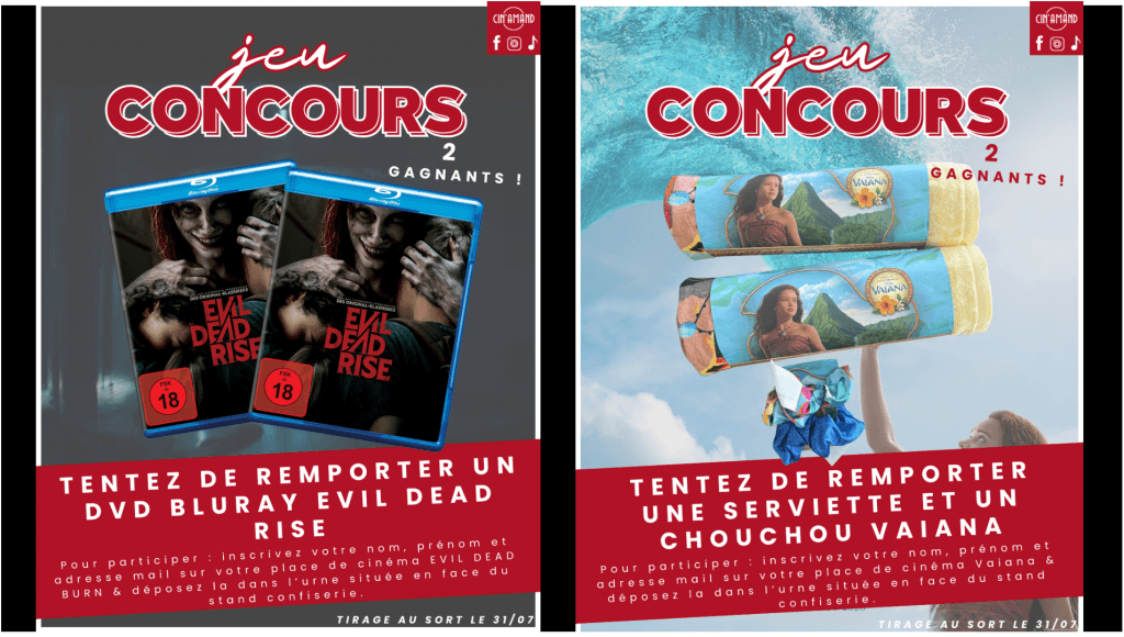 actualité JEUX CONCOURS 3107