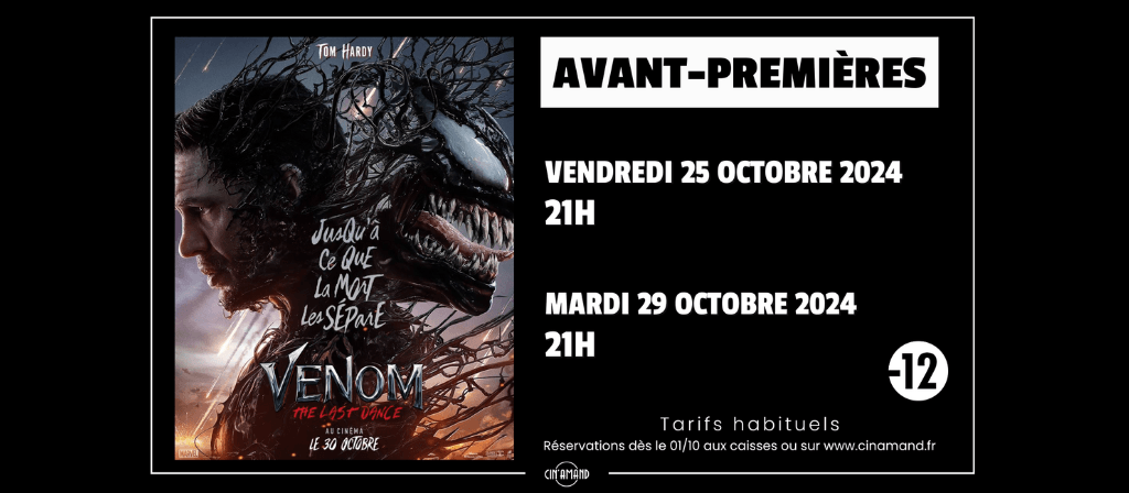 actualité AVP VENOM 29/10